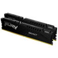 KINGSTON DIMM DDR5 16GB (Kit of 2) 6000MT/s CL30 ECC FURY Beast EXPO Černá