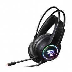 OMEGA herní sluchátka VARR Gaming RGB Headset, USB, 2x3.5 mic, black/černá OMEGA herní sluchátka VARR Gaming RGB Headset, USB, 2x3.5 mic, black/černá