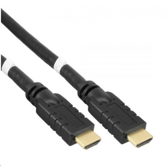 Vysokorýchlostný HDMI kábel PREMIUMCORD s Ether.4K@60Hz, so zosilňovačom, 7 m, 3x tienenie, M/M, pozlátené kon.