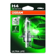 OSRAM autožárovka H4 ULTRA LIFE 12V 60/55W P43T (Blistr 1ks) OSRAM autožárovka H4 ULTRA LIFE 12V 60/55W P43T (Blistr 1ks)