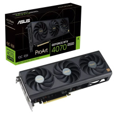 ASUS VGA NVIDIA GeForce RTX 4070 PROART SUPER OC 12G, 12G GDDR6X, 3xDP, 1xHDMI