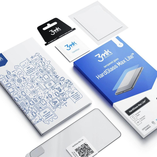 3mk tvrzené sklo HardGlass Max Lite Black pro Xiaomi 15T 5G 3mk tvrzené sklo HardGlass Max Lite Black pro Xiaomi 15T 5G