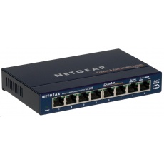Netgear GS108 ProSafe 8-port Unmanaged Gigabit Desktop Switch Netgear GS108 ProSafe 8-port Unmanaged Gigabit Desktop Switch