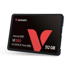 VERBATIM SSD Vi550 S3 512GB SATA III, 2.5” W 535/ R 560 MB/s VERBATIM SSD Vi550 S3 512GB SATA III, 2.5” W 535/ R 560 MB/s