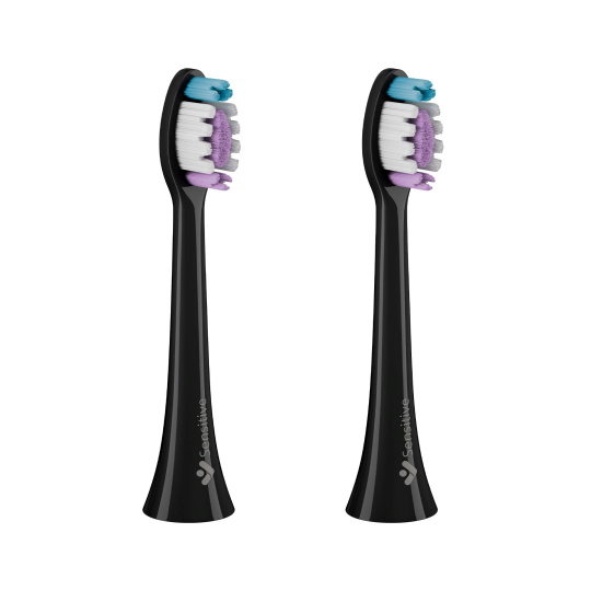 TrueLife SonicBrush Clean-series heads Sensitive black 2 pack TrueLife SonicBrush Clean-series heads Sensitive black 2 pack