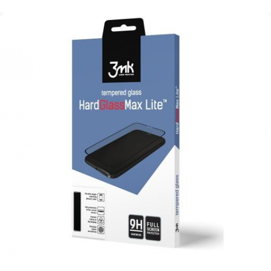 3mk tvrzené sklo HardGlass Max pro Apple iPhone 12 / 12 Pro, černá