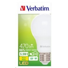 VERBATIM LED žárovka,LED Classic A E27 5,5W 2700K WW 470LM VERBATIM LED žárovka,LED Classic A E27 5,5W 2700K WW 470LM
