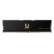 DDR4 8GB 3600MHz CL17 DR GOODRAM IRDM PRO DIMM, čierna/zlatá