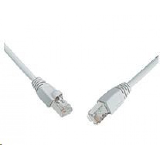 Solarix Patch kabel CAT6 SFTP PVC 0,5m šedý snag-proof C6-315GY-0,5MB