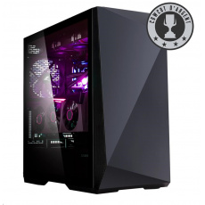 Zalman case miditower Z9 Iceberg Black, E-ATX/mATX/Mini-ITX, průhledný bok, 2x vent., bez zdroje, USB-C, černá