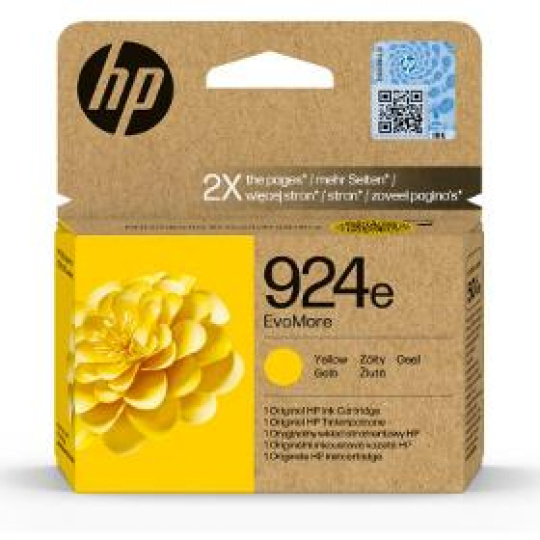 Cartridge 4K0U9NE barevný INK No.24e yellow HP