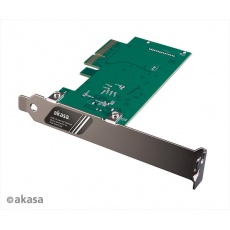 AKASA síťová karta USB 3.2 HOST card, 20Gbps USB 3.2 Gen 2x2 Internal 20-pin Connector to PCIe Host Card AKASA síťová karta USB 3.2 HOST card, 20Gbps USB 3.2 Gen 2x2 Internal 20-pin Connector to PCIe Host Card
