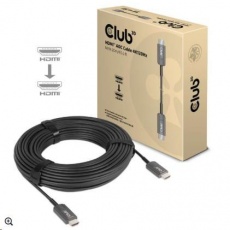 Club3D Kabel prodlužovací Ultra Rychlý HDMI™ Certifikovaný AOC kabel 8K60Hz (M/M), 4K120Hz, 20m, černá