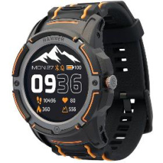 Smart hodinky Watch plus black, orange HAMMER