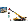 LEGO City Žltý pojazdný stavebný žeriav 60409