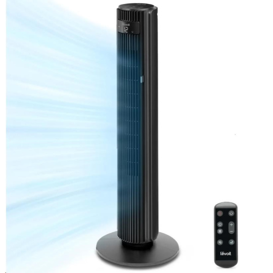 Levoit Classic Pro 42-Inch Tower Fan - černý