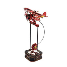 RoboTime 3D mechanická skládačka Dvojplošník s kyvadlem RoboTime 3D mechanická skládačka Dvojplošník s kyvadlem