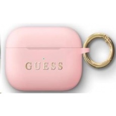 Guess Silikonový Kryt pro Airpods Pro Light Pink (EU Blister) Guess Silikonový Kryt pro Airpods Pro Light Pink (EU Blister)