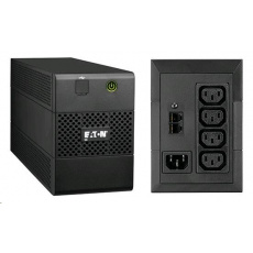 BAZAR - Eaton 5E 850i USB, UPS 850VA / 480 W, 4 zásuvky IEC - Poškozený obal (Komplet)