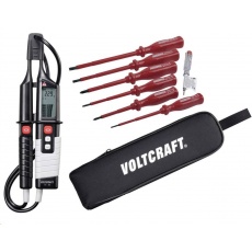 CONRAD Dvoupólová zkoušečka napětí VOLTCRAFT VC 64 + sada VDE šroubováků + pouzdro CONRAD Dvoupólová zkoušečka napětí VOLTCRAFT VC 64 + sada VDE šroubováků + pouzdro