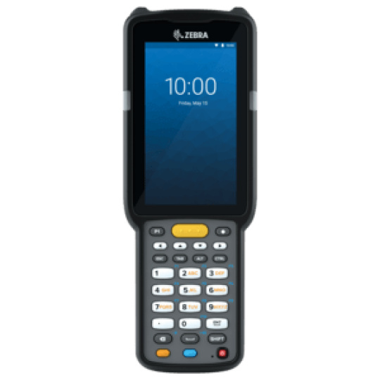 Zebra MC3300XR, 2D, SR, SE4770, BT, Wi-Fi, NFC, Func. Číslo., Zbraň, RFID, GMS, Android