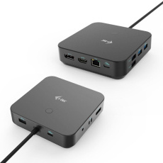 i-tec USB-C HDMI + Dual DP Docking Station + PD 100 W + Universal Charger 112 W