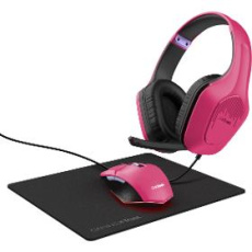 PC myš GXT 790 3v1 Gaming Bundle pink TRUST