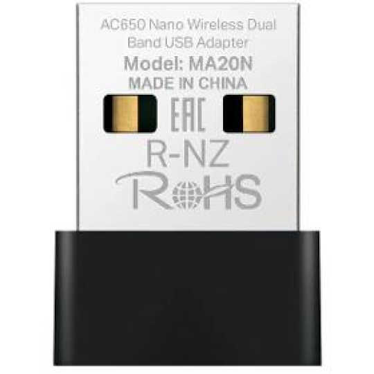 USB adaptér MA20N AC650 Nano Wi-Fi USB Adpt MERCUSYS