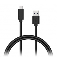 CONNECT IT Wirez USB-C (typ C) -> USB-A, USB 3.1 Gen 1, čierna, 0,5 m