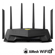 ASUS TUF-AX5400 Wireless AX5400 Wifi 6 Router + sluchátka TUF Gaming H3 Blue ASUS TUF-AX5400 Wireless AX5400 Wifi 6 Router + sluchátka TUF Gaming H3 Blue