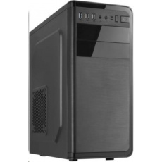 CRONO skříň MT-760i MidiTower bez zdroje, black CRONO skříň MT-760i MidiTower bez zdroje, black