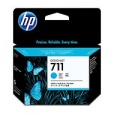 HP 711 Cyan DJ Ink Cart, 29 ml, 3-pack, CZ134A