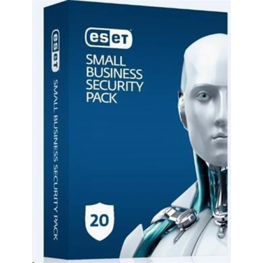 ESET Small Business Security 10 Pack: 10x PC + 5x Mobile + 15x Mail Sec. + 1x File Security na 1 rok