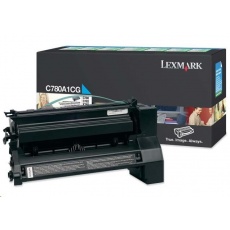 Lexmark toner C780A1KG C780 / C782 6K čierna vratná kazeta