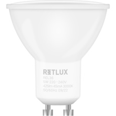 Sada LED reflektor žiaroviek REL 36 LED GU10 2x5W RETLUX