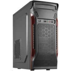 CRONO skříň MT-750i MidiTower bez zdroje, black CRONO skříň MT-750i MidiTower bez zdroje, black