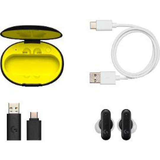 Herné slúchadlá FITS True Wrl Gam Earbuds BLACK LOGITECH