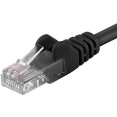 PremiumCord Patch kabel UTP RJ45-RJ45 CAT6 7m černá