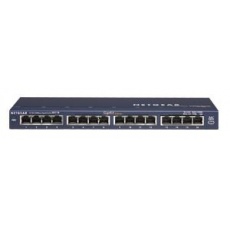 Netgear GS116 ProSafe 16-port Unmanaged Gigabit Desktop Switch Netgear GS116 ProSafe 16-port Unmanaged Gigabit Desktop Switch