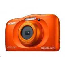 NIKON kompakt Coolpix W150, 13MPix, 3x zoom - oranžový - Backpack kit NIKON kompakt Coolpix W150, 13MPix, 3x zoom - oranžový - Backpack kit