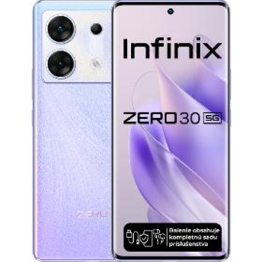 Mobilný telefón Zero 30 5G 12/256 Fantasy Purple Infinix
