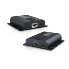 PREMIUMCORD HDMI extender do 120 m cez LAN, cez IP, HDBitT