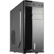 CRONO skříň MT-740i MidiTower bez zdroje, black CRONO skříň MT-740i MidiTower bez zdroje, black