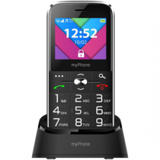 Mobilný telefón Halo C Senior tlačidlovy čierny myPhone