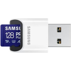 Pamäťová karta MicroSDXC 128GB PRO Plus+USB adp SAMSUNG