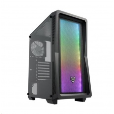 Fortron skříň Midi Tower CMT212 Black, A.RGB light bar Fortron skříň Midi Tower CMT212 Black, A.RGB light bar