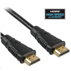 PREMIUMCORD HDMI kábel 5 m High Speed + Ethernet (v1.4), pozlátené konektory