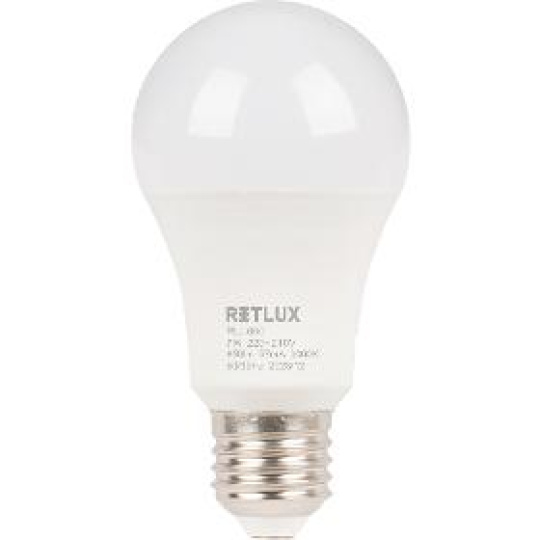  RLL 600 A60 E27 bulb 7W WW D RETLUX