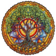 UMĚNÍ Mandala Tree of Life M puzzle UNIDRAGON