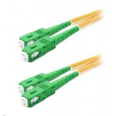 Duplexní patch kabel SM 9/125, OS2, SC(APC)-SC(APC), LS0H, 3m Duplexní patch kabel SM 9/125, OS2, SC(APC)-SC(APC), LS0H, 3m